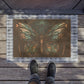 Butterfly Welcome Doormat — Vintage Botanical Coir Mat