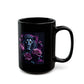 Lion with Purple Roses Mug — Gothic Floral Coffee Cup (11oz/15oz)
