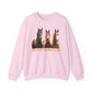 Horse Trio Crewneck Sweatshirt – Three Horses Graphic Pullover
