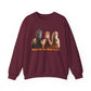 Horse Trio Crewneck Sweatshirt – Three Horses Graphic Pullover