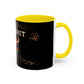 Bull Shit Coffee Mug - Colorful Bull Illustration Accent Mug (11/15oz)