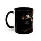 Bull Shit Coffee Mug - Colorful Bull Illustration Accent Mug (11/15oz)