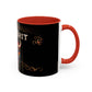 Bull Shit Coffee Mug - Colorful Bull Illustration Accent Mug (11/15oz)