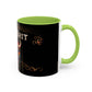 Bull Shit Coffee Mug - Colorful Bull Illustration Accent Mug (11/15oz)
