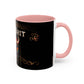Bull Shit Coffee Mug - Colorful Bull Illustration Accent Mug (11/15oz)
