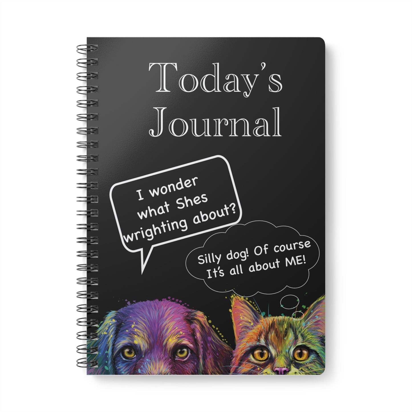 Wirobound Softcover Notebook, A5