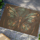 Butterfly Welcome Doormat — Vintage Botanical Coir Mat