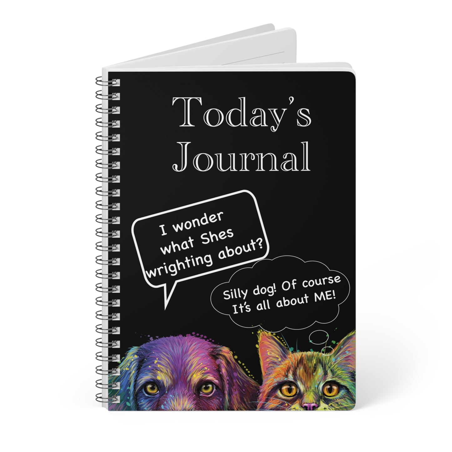 Wirobound Softcover Notebook, A5