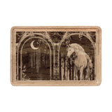 Engraved Unicorn Woodland Cutting Board — Decorative Serving & Cheese Board